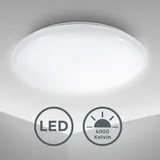 B.K.Licht Leonis 1 Ø 28 cm weiß