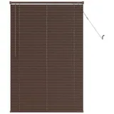 vidaXL Venetianer Jalousie 150 x 90 cm Dunkelbraun