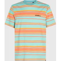 O'Neill ONEILL MIX MATCH STRIPE T-shirt blue neon bold stripes S
