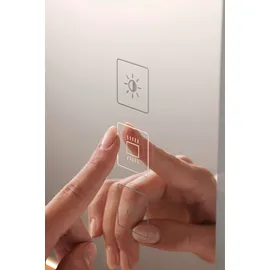 Duravit XSquare Spiegel mit Beleuchtung, mit Spiegelheizung, -