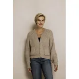 Zhrill Strickjacke CORINNA Braun L