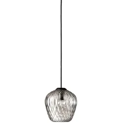 &Tradition - Blown SW4 Pendelleuchte, silber / Kabel schwarz