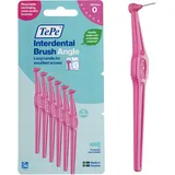 TePe Angle Interdentalbürste, Pink, 0,4mm/ISO 0, 6 Stk., Plaque-Entfernung, effiziente Reinigung der Zahnzwischenräume, für kleine Zahnlücken, sorgt für die Erhaltung von kräftigem Zahnfleisch