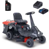 SCHEPPACH MR225-61 Benzin Aufsitzrasenmäher 6PS 61cm Schnittbreite 150L Fangsack