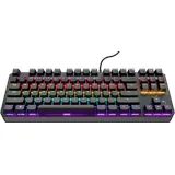 Trust Gaming GXT 834 Callaz TKL, LEDs RGB, Gaote Outemu RED, USB, DE (24405)