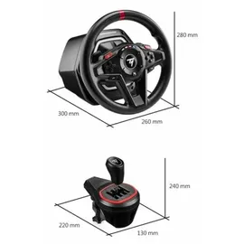 ThrustMaster T128 Shifter Pack Lenkrad Schwarz Xbox