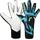 Reusch Torwarthandschuhe Attrakt RE:GRIP Strapless Schwarz/Hellblau 7,5