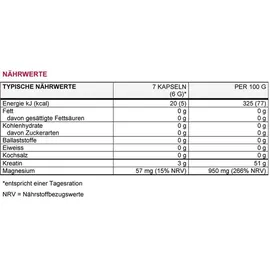 Sponser Sport Food Sponser Creatine Pyrumax 280 Kapseln