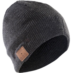 Sharon Beanie mit Bluetooth Kopfhörer, grau