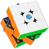 Zauberwürfel 3x3 magnetisch GAN 356M stickerless Speedcube Geduldspiel Profi