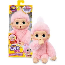 Little Live Pets LITTLE LIVE PETS My Baby Mini Monkey Pink LemonZ