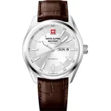 Swiss Alpine Military Herren Armbanduhr Automatic with Sapphire Crystal 7090.2532 Braun