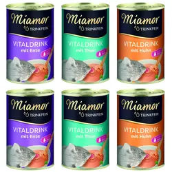 Miamor VitalDrink Geschmacksmischung 6x135ml