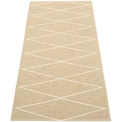 pappelina Max Outdoor-Teppich - sand / vanilla 70 x 160cm