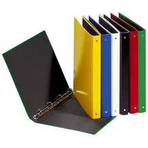 Pagna 20405-06 Ringbuch Basic Colours - A5 4 Ring-Ø blau
