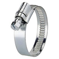 Riegler Schneckengew.-Schl.schelle, Stahl glanzv. (W1), 60-80 mm, 20 mm