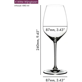 Riedel Riesling Weißweinglas 0,5 l 4er Set