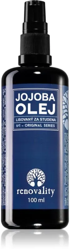 Renovality Original Series Cold-Pressed Jojoba Oil Hautöl für trockene Haut 100 ml