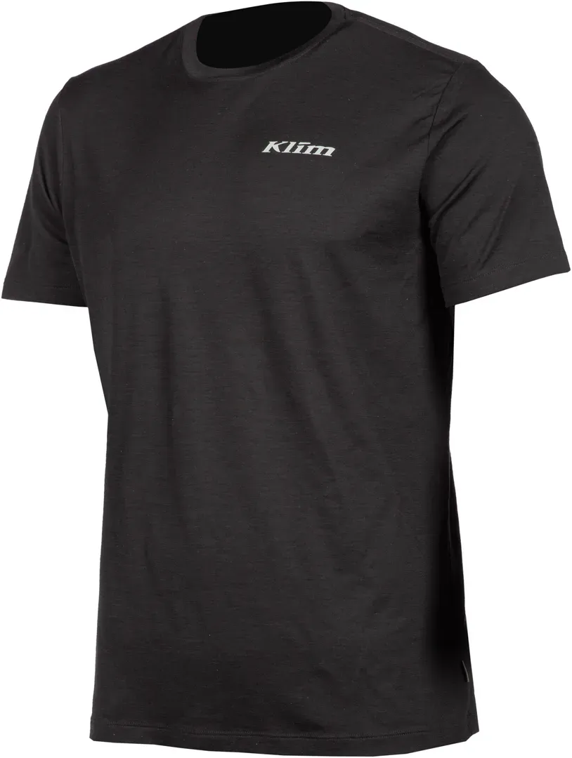 Klim Teton Merino Wool Short Funktionsshirt, schwarz, Größe 3XL für Männer