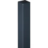 GROJA Alupfosten Anthrazit 6x6x240 cm zum Einbetonieren