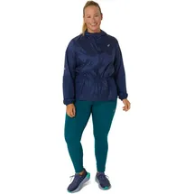 Asics Damen Packable Run Jacket blau