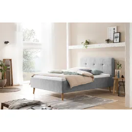 Meise Möbel Smart Polsterbett Kopfteil gesteppt - Braun