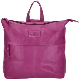 The Skandinavian Brand Damen Leder Rucksack Lila