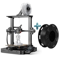 Creality Ender -3 S1 Pro 3D-Drucker 220×220×270mm Druckbereich + 1KG Schwarz PLA-Filament,