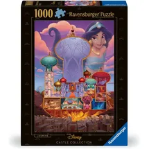 Ravensburger Erwachsenenpuzzle 1000 Teile - Disney Prinzessinnen - Disney Castles: Jasmin