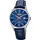 Festina Swiss Made Armbanduhr, Leder Blau - Quarz Datum - Saphirglas, Wasserdicht 10 ATM Elegant - F20007/6 Classic Leather