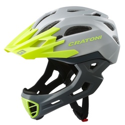Cratoni Fahrradhelm C-Maniac Fullfacehelm Downhill Freeride BMX Helm S/M (52-56 cm)