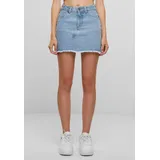 URBAN CLASSICS Heavy Mini Jeansrock New Light Blue Washed 29
