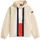 Tommy Hilfiger Windbreaker TOMMY JEANS "CHICAGO FLAG", Herren, Gr. XXL, weiß clay, Web, Obermaterial: 100% Polyester, unifarben, regular fit normal, Rundhals, eingesetzt elastischer Bund, Jacken Windbreaker, Regular fit mit Kapuze