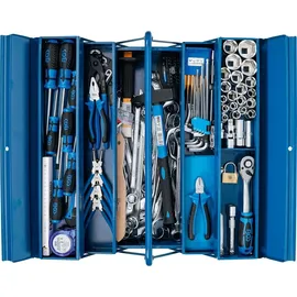 BGS Metall-Werkzeugkoffer inkl. Werkzeug-Sortiment 137 teilig
