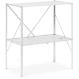 Uniprodo Pflanztisch mit Ablage - Aluminium - 87 x 52 x 100 cm