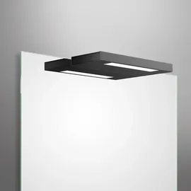 Decor Walther Slim LED Spiegelaufsteckleuchte schwarz matt - 24 cm