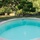 Evolution Poolfolie Rund 0,8 mm Sandfarben Keilbiese 1000 x 120 cm