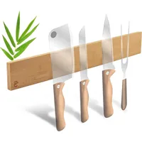 ECENCE Magnetleiste Messer selbstklebend 40cm - Messerleiste magnetisch aus