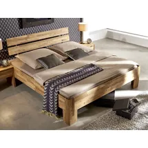 Main Möbel Jugendbett Bett Massivholz 140x200 Wildeiche Eiche Holz massiv geölt NEU OVP!!!