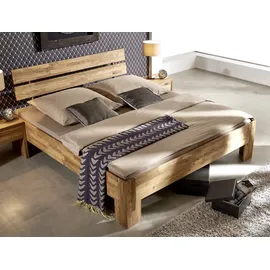Main Möbel Jugendbett Bett Massivholz 140x200 Wildeiche Eiche Holz massiv geölt NEU OVP!!!