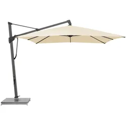 Glatz Ampelschirm Sombrano S+ easy 350 x 350cm Polyester Beige Ecru