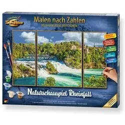 SCHIPPER 609260888 Malen nach Zahlen Naturschauspiel Rheinfall