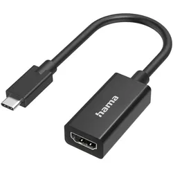 HAMA Video-Adapter, USB-C-Stecker - HDMITM-Buchse, Ultra-HD 4K