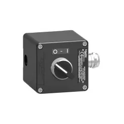Schneider Electric XAWF130EX ATEX-TASTERSTATION (METALL) 1 WAHLSCHALTER MIT 2 POSITIONEN