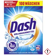 Dash Vollwaschmittel Pulver 6 kg 100 WL