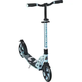 authentic sports & toys Six Degrees Aluminium Scooter 205mm, Farbe: Pastell-Blau