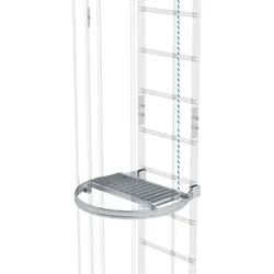 MUNK Zwischenplattform, klappbar Aluminium