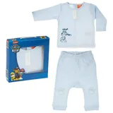 PAW PATROL 2-in-1-Langarmshirt Paw Patrol 2 teiliger Baby Anzug Weiches Baumwoll Set für Babys 6 Monate