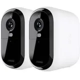 ARLO ESSENTIAL2 XL FHD OUTDOOR CAMERA 2-PACK VMC2252-100EUS WLAN IP-Überwachungskamera-Set mit 2 Kameras 1920 x 1080 Pixel