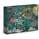 Abrams & Chronicle Books Fireworks Jubilee 1000 Piece Foil Puzzle